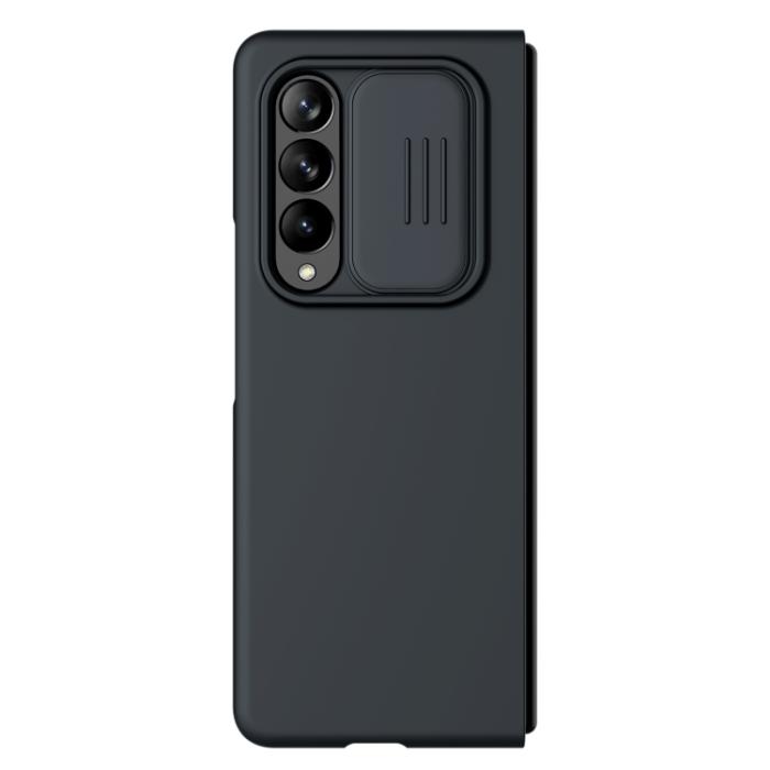 Bild 2, NILLKIN NILLKIN Galaxy Z Fold 3 Skal CamShield Liquid Silikon Svart