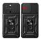  iPhone 15 Pro Max Skal CamShield Ring Hybrid Silver
