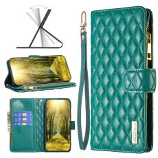 BINFEN BINFEN Xiaomi 13 Lite 5G Fodral Diamond Multifunktionell Gr&ouml;n