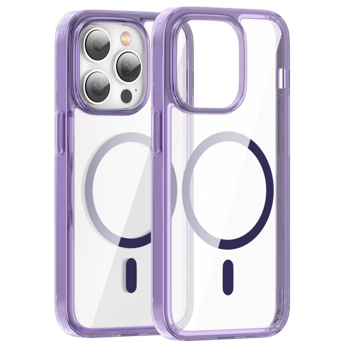 Bild 2, ColorPop ColorPop iPhone 14 Pro Max Skal CH MagSafe Transparent/Lila