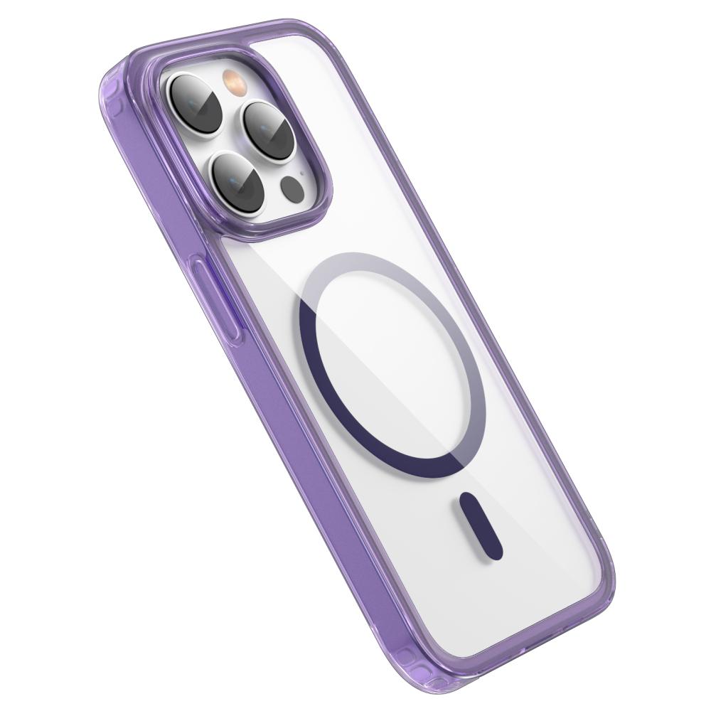 ColorPop ColorPop iPhone 14 Pro Max Skal CH MagSafe Transparent/Lila