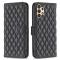  Samsung Galaxy A04s / A13 4G/5G Fodral Diamond Läder Svart