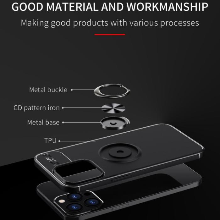 Bild 3,  iPhone 14 Pro Max Skal Ring Röd