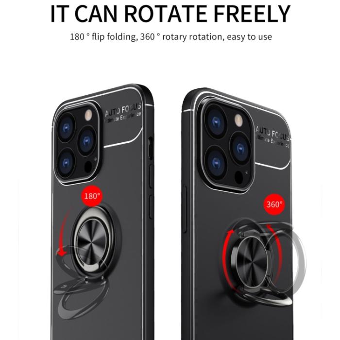 Bild 4,  iPhone 14 Pro Max Skal Ring Röd
