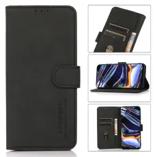 KHAZNEH KHAZNEH iPhone 15 Pro Fodral Matt L&auml;der Svart