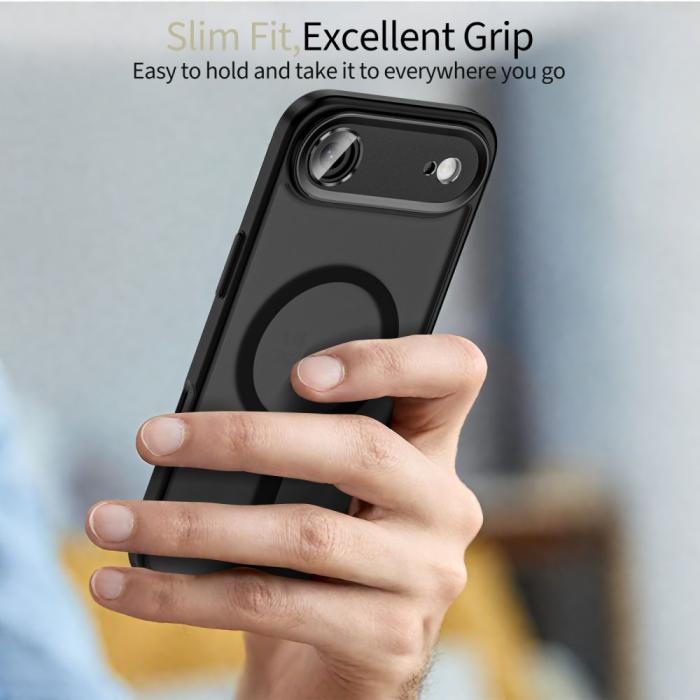 Bild 5, Tech-Protect Tech-Protect iPhone Air Skal MagSafe MagCam Matt Svart