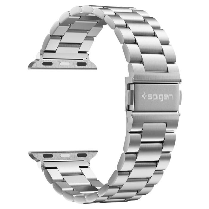 Bild 2, Spigen Spigen Apple Watch 42/44/45/46/49mm Armband Modern Fit Silver