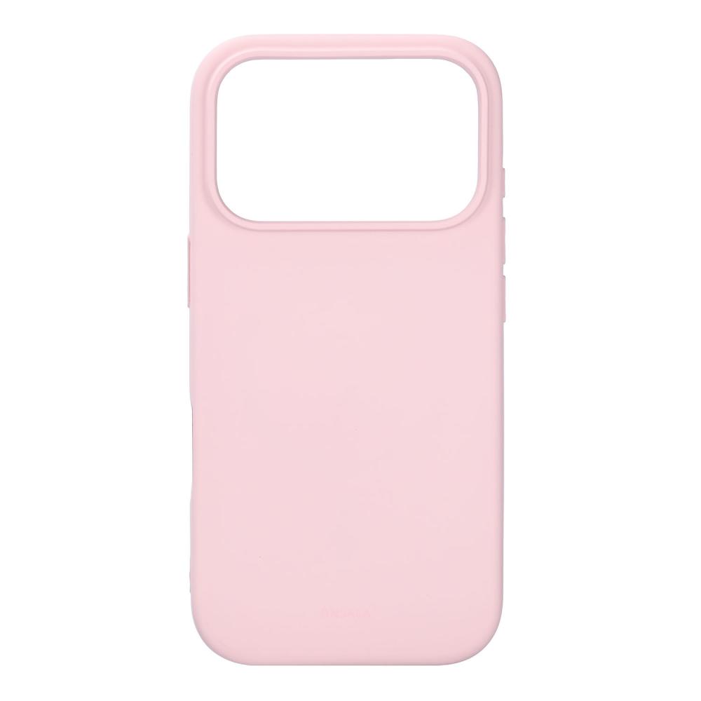 Onsala Onsala iPhone 17 Pro Mobilskal Med Silikonkänsla Chalk Pink