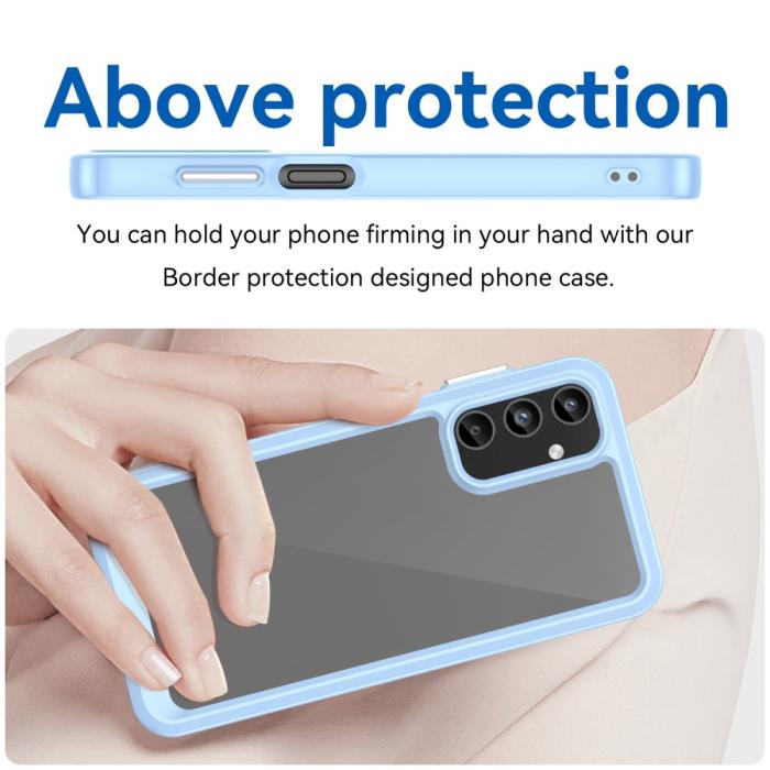 Bild 4,  Samsung Galaxy A15 5G Skal TPU/Akryl Blå