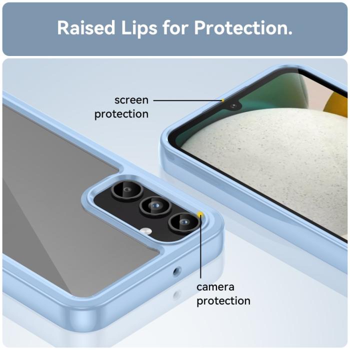 Bild 6,  Samsung Galaxy A15 5G Skal TPU/Akryl Blå