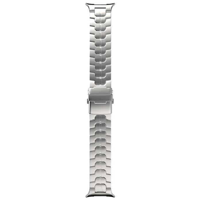 Bild 3,  Samsung Galaxy Watch 8 46/44/40 mm Armband Metall Titanium