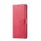 LC.IMEEKE LC.IMEEKE Samsung Galaxy A33 5G Fodral Läder Röd/Rosa