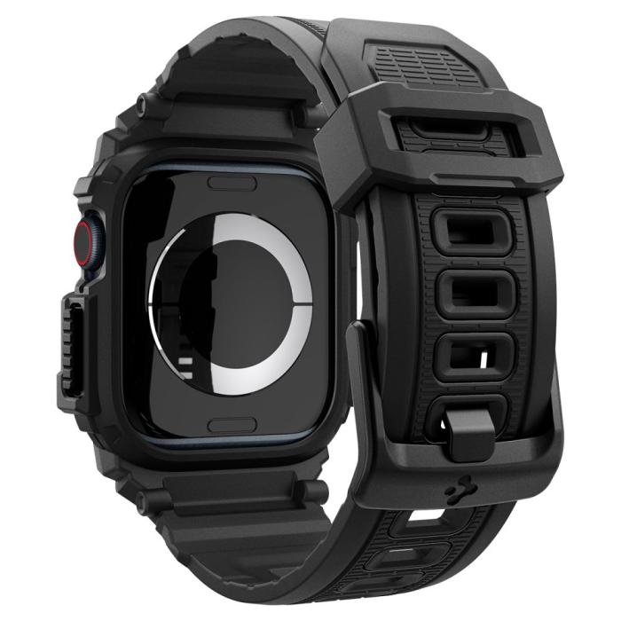 Bild 2, Spigen Spigen Apple Watch 11/10 42 mm Skal/Armband Rugged Armor 'Pro' Matt