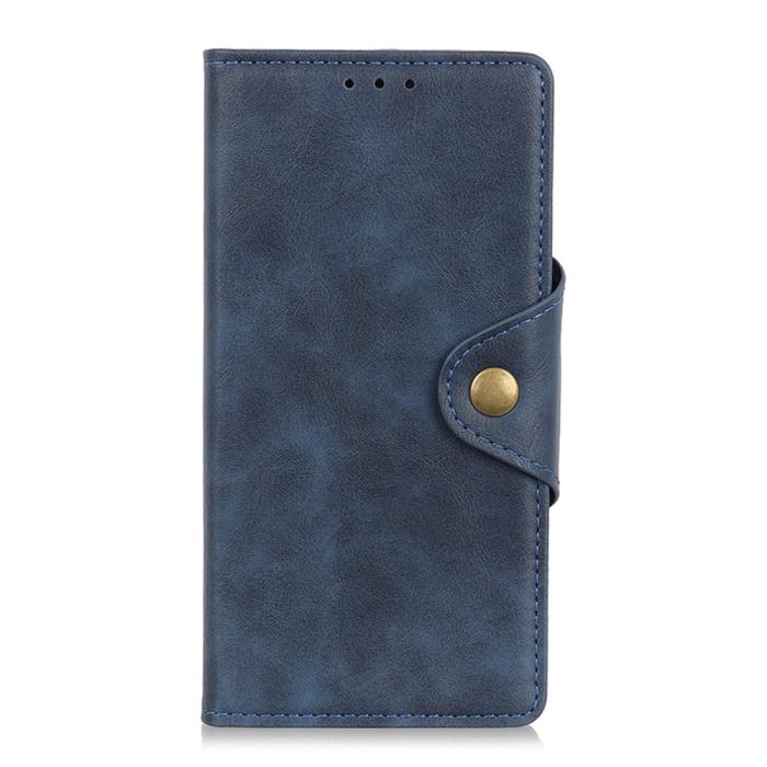 Bild 2,  Motorola Moto G31 / G41 Fodral Mässing Magnet Blå