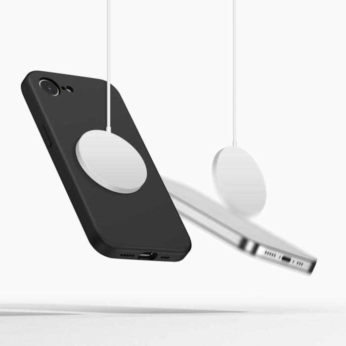 Bild 4, Tech-Protect Tech-Protect iPhone 17e / 16e Skal MagSafe Silicone Svart