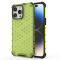  iPhone 15 Pro Max Skal Honeycomb Shockproof Grön