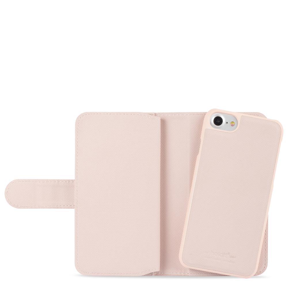 holdit holdit iPhone 6/6S/7/8/SE 2020/2022 Flerfack 2in1 Magnet Fodral/Skal Blush Pink