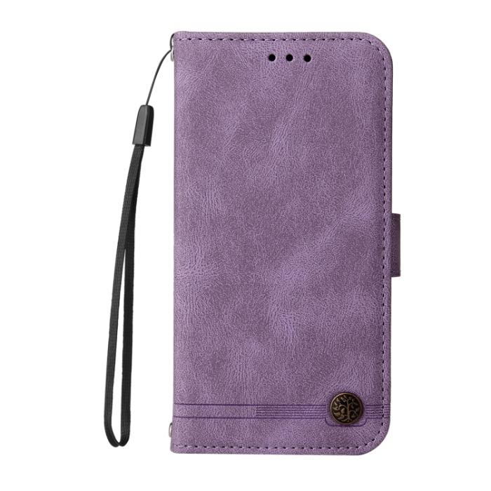 Bild 2,  iPhone 7/8/SE Fodral Skin Touch Lila