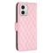  Motorola Moto G73 5G Fodral Diamond Läder Rosa