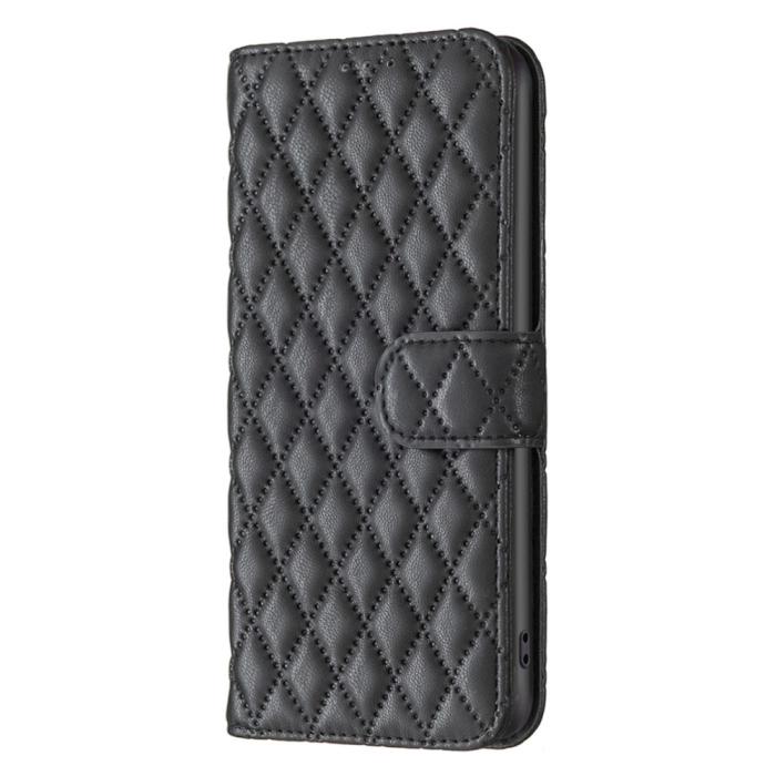 Bild 6,  Samsung Galaxy A04s / A13 4G/5G Fodral Diamond Läder Svart
