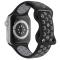 ColorPop Sportarmband Dual-Color Apple Watch 42/44/45/46/49 mm (M/L) Svart/Grå