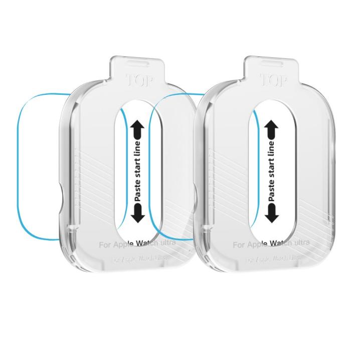 Bild 6, Tech-Protect Tech-Protect Apple Watch Ultra 49 mm 2-PACK Skärmskydd EasySet+
