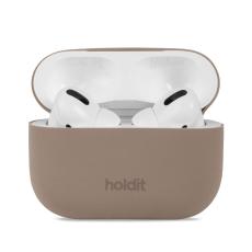 holdit holdit AirPods Pro Nyg&aring;rd Skal Silikon Mocha Brown