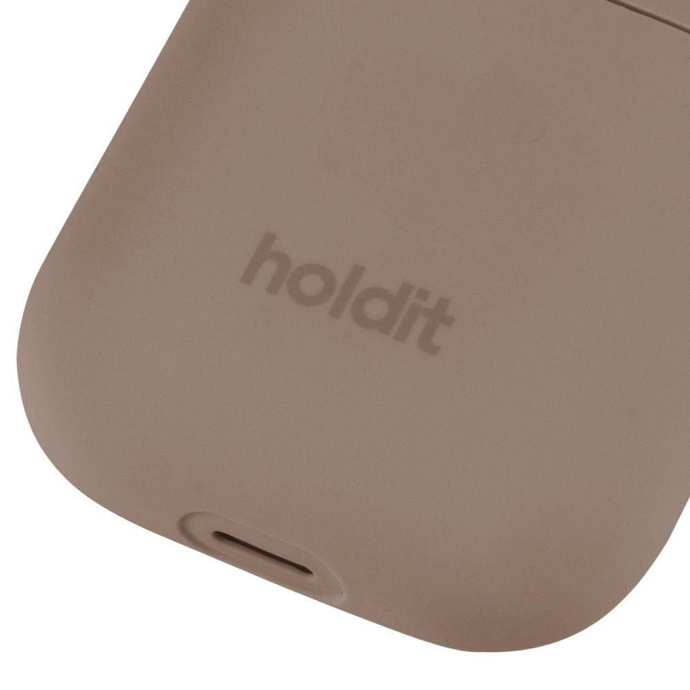 holdit holdit AirPods Nygård Skal Silikon Mocha Brown