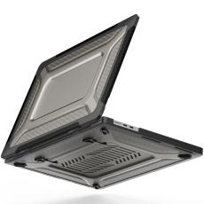  MacBook Pro 16 2021-2023 Skal Med Kickstand Svart