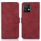 KHAZNEH KHAZNEH Motorola Edge 40 Pro 5G Fodral Retro Läder Röd