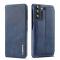 LC.IMEEKE LC.IMEEKE Samsung Galaxy S22 Fodral Flip Retro Blå