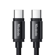 MCDODO Mcdodo 2m 240W PD USB-C - USB-C Nylonkabel Svart