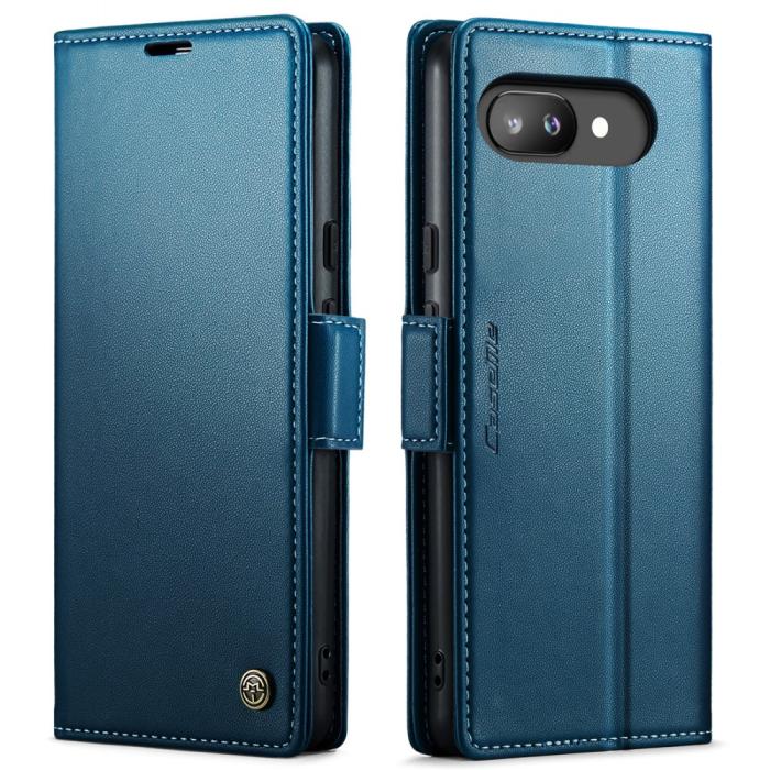 Bild 2, CASEME CASEME Google Pixel 9a Fodral RFID Läder Blå