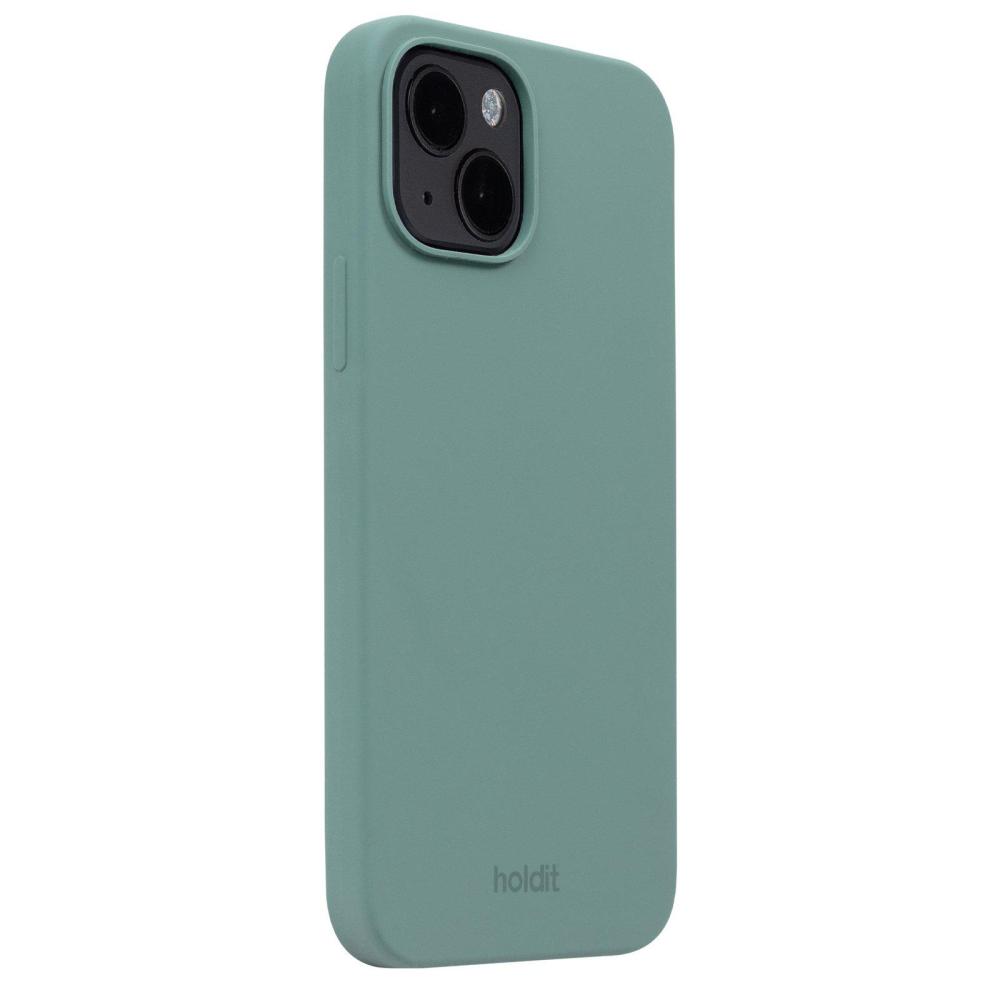 holdit holdit iPhone 15 Mobilskal Silikon Moss Green