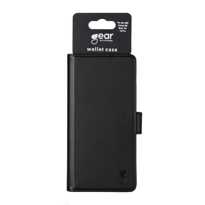Bild 2, Gear GEAR Xiaomi Mi Note 10 / Note 10 Pro Fodral Läder Svart