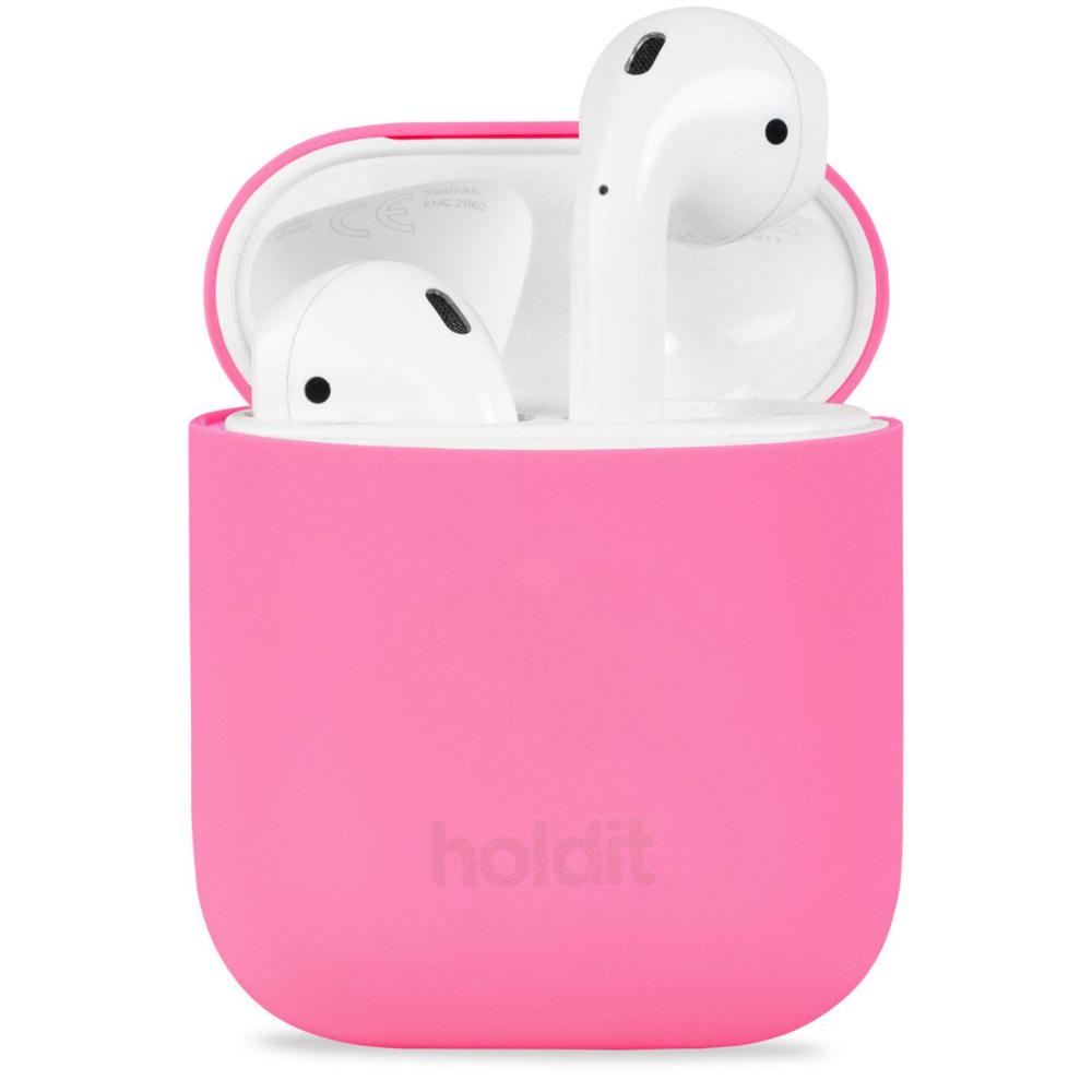 holdit holdit Silikonfodral AirPods Nygård Bright Pink
