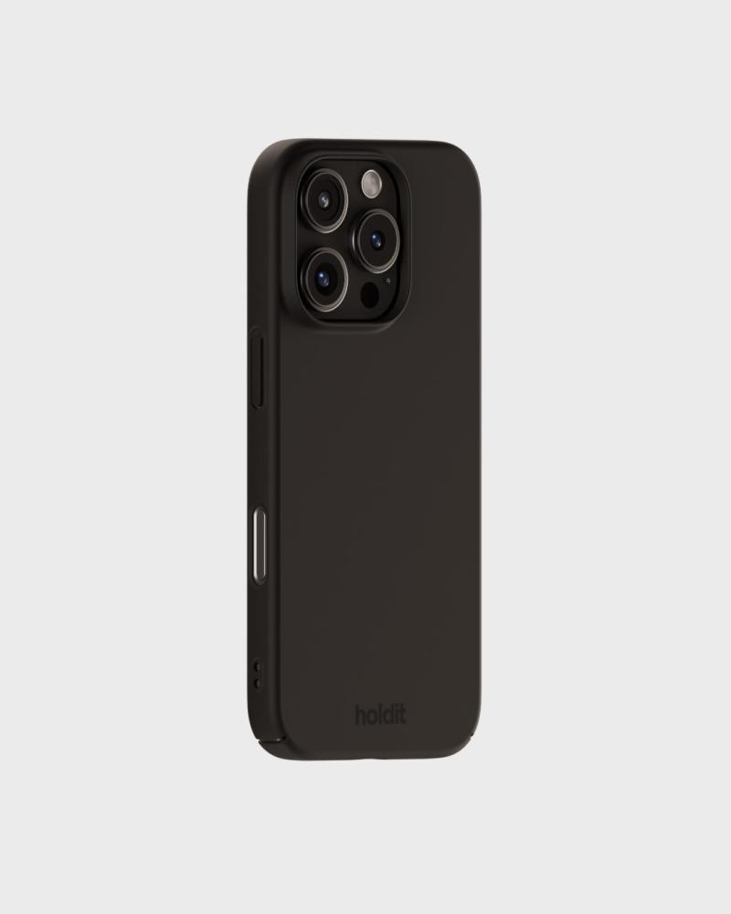 holdit holdit iPhone 16 Pro Max Mobilskal Slim Svart