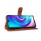  TCL 30+ (2022) Fodral Skin Touch Brun