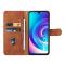  TCL 30+ (2022) Fodral Skin Touch Brun
