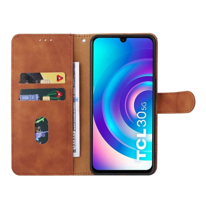 Bild 6,  TCL 30+ (2022) Fodral Skin Touch Brun
