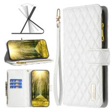 BINFEN BINFEN Xiaomi 13 Lite 5G Fodral Diamond Multifunktionell Vit