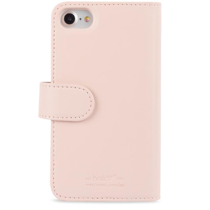 Bild 3, holdit holdit iPhone 6/6S/7/8/SE 2020/2022 Flerfack 2in1 Magnet Fodral/Skal Blush Pink