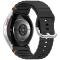  Galaxy Watch 5/5 Pro/6/7/FE Armband Silikon Wave Design Svart