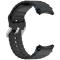  Galaxy Watch 5/5 Pro/6/7/FE Armband Silikon Wave Design Svart