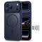 Tech-Protect Tech-Protect iPhone 17 Pro Skal MagSafe MagPeak Matt Deep Blue