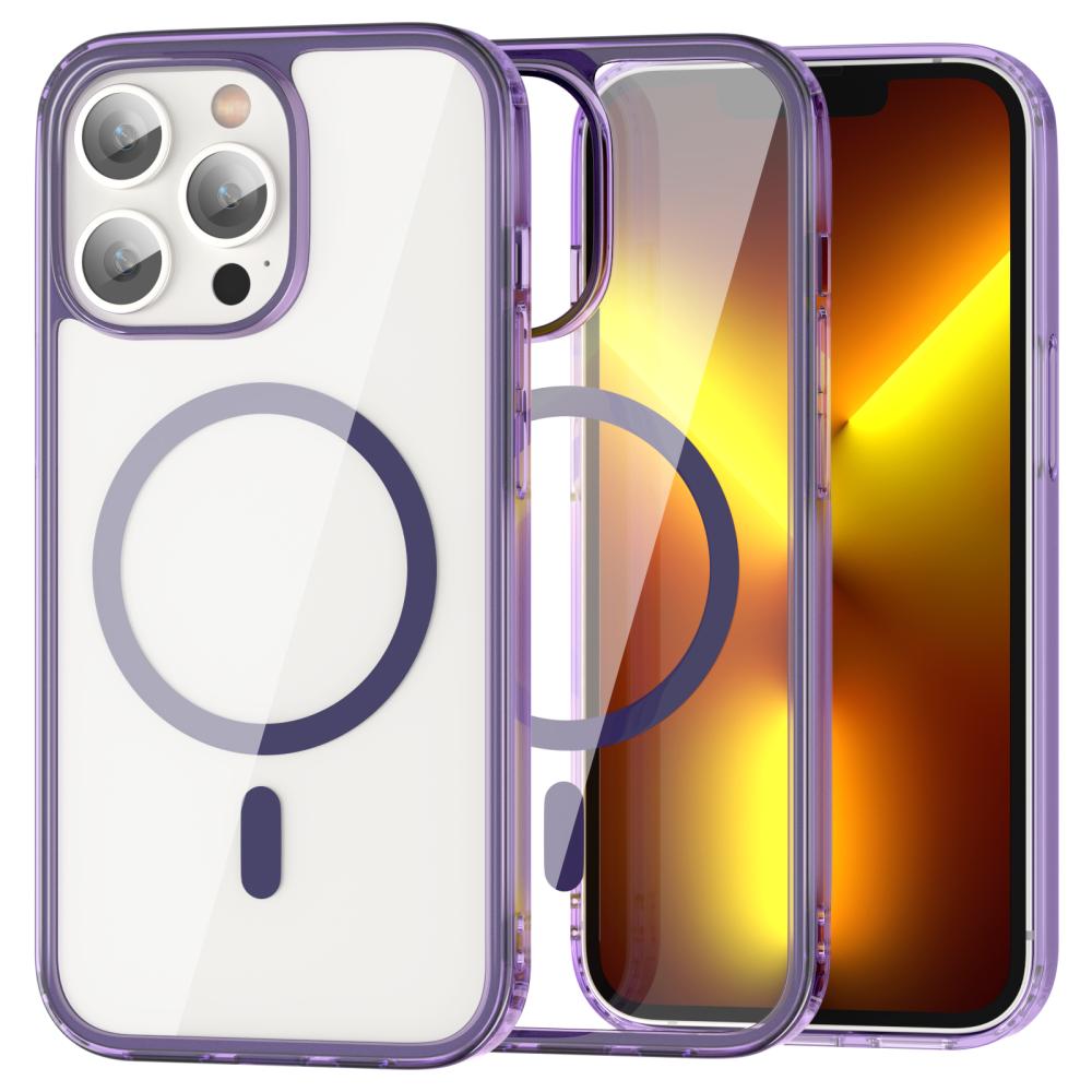 ColorPop ColorPop iPhone 13 Pro Max Skal CH MagSafe Transparent/Lila