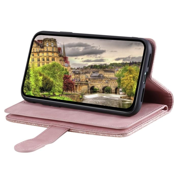 Bild 3,  Xiaomi Redmi Note 14 Pro/Pro Plus 5G Fodral Multifunktionell Glitter