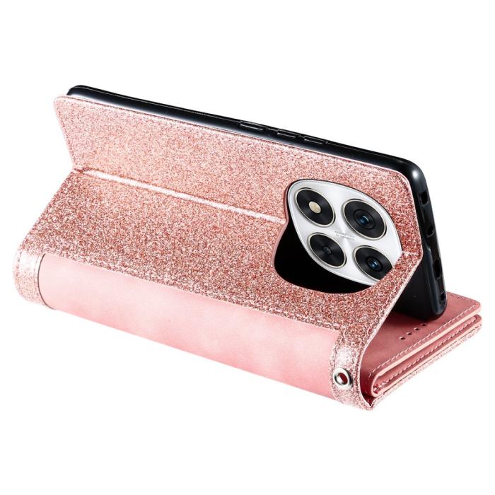 Bild 4,  Xiaomi Redmi Note 14 Pro/Pro Plus 5G Fodral Multifunktionell Glitter