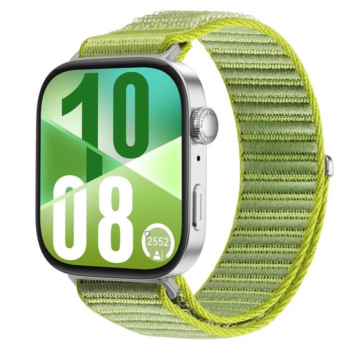 Bild 3, DUX DUCIS DUX DUCIS Huawei Watch Fit 4 Pro/4/3 Armband Nylon Loop Grön