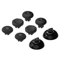 DATA FROG DATA FROG 8-PACK Thumb Grip F&ouml;r PS5/PS4/Xbox/Switch Svart